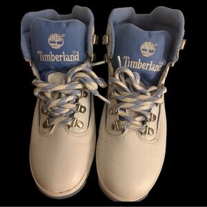 Timberland Blue and White Athletic Shoes
